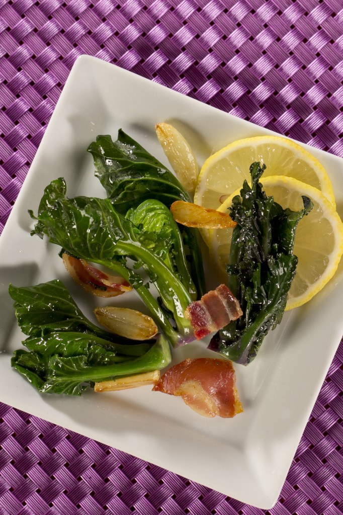 Sauteed Lollipops with Pancetta1