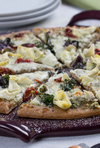 Artichoke Pesto Pizza