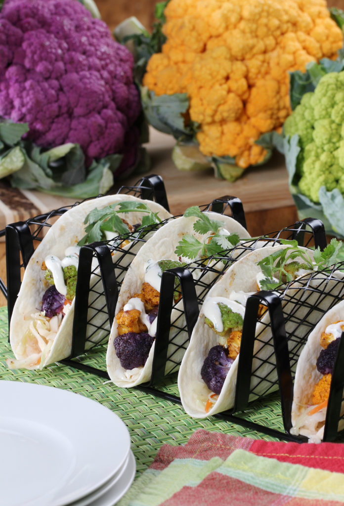 Carnival Cauliflower Tacos